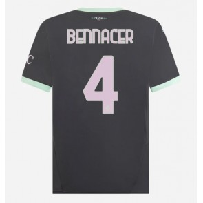 Billiga AC Milan Ismael Bennacer #4 Tredjeställ 2024-25 Kortärmad